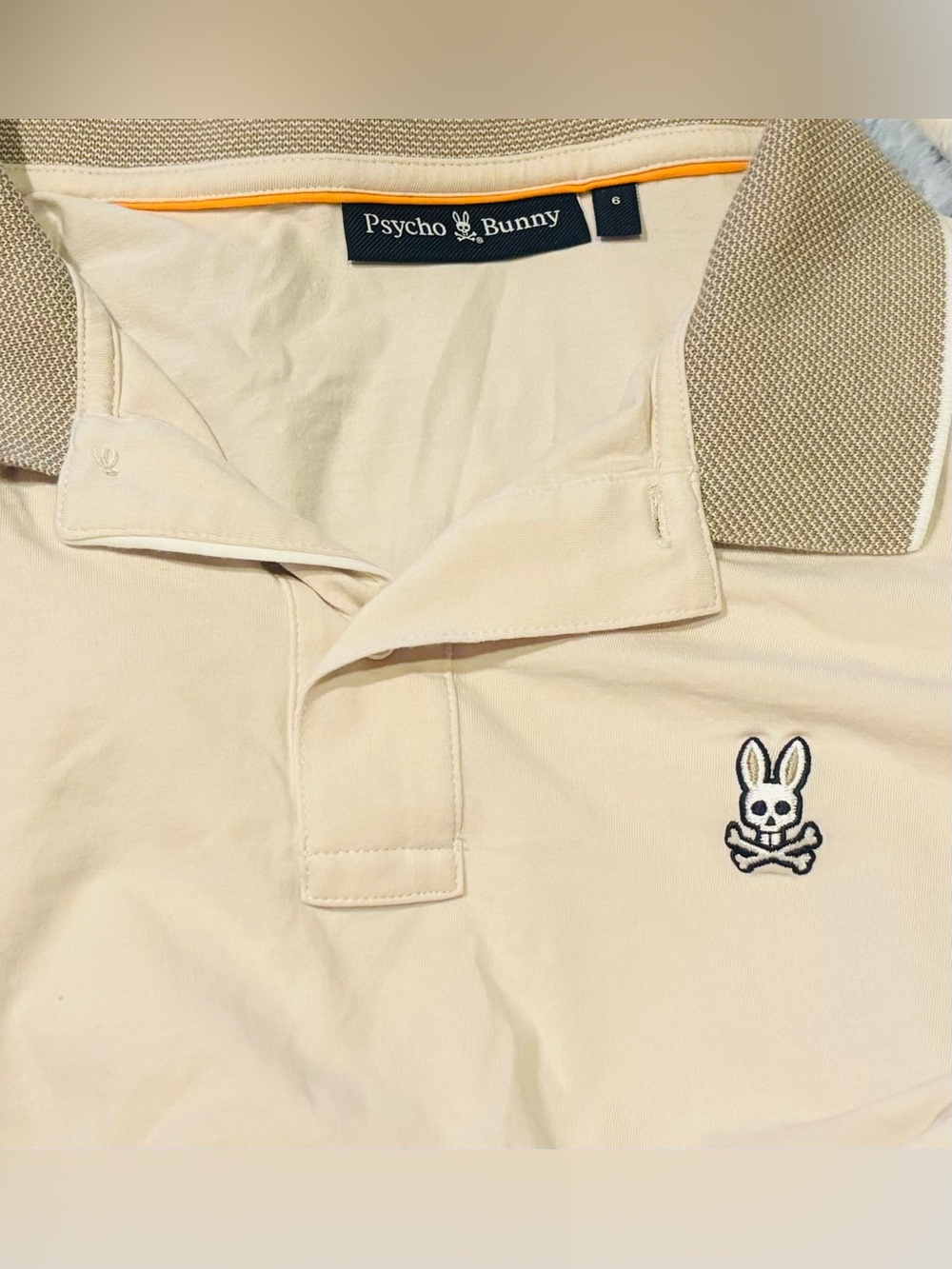 Psycho Bunny Northlake Pima Cotton Stretch Jersey Regular Fit Polo Shirt Size: L